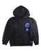 A Black Hooded Sweatshirts from Roots in size 9Y for boy. (Front View)