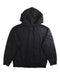 A Black Hooded Sweatshirts from Roots in size 9Y for boy. (Back View)