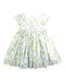A Blue Short Sleeve Dresses from Confiture in size 5T for girl. (Back View)