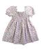 A White Short Sleeve Dresses from Purete du... Bebe in size 5T for girl. (Front View)