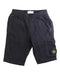 A Black Shorts from Stone Island in size 10Y for boy. (Front View)