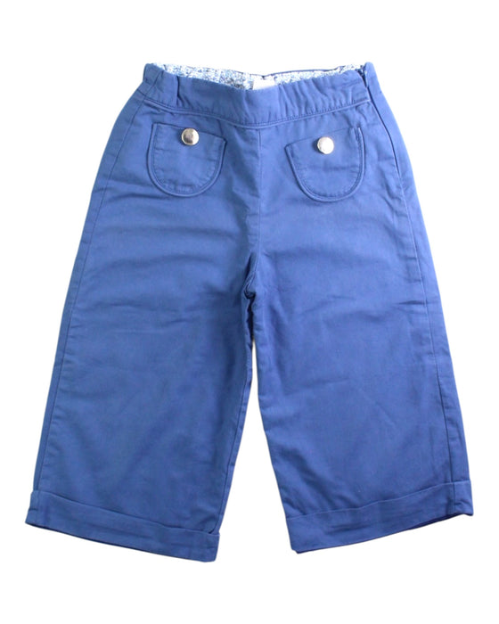 A Blue Casual Pants from Pepa London in size 3T for girl. (Front View)