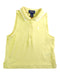A Yellow Sleeveless Polos from Polo Ralph Lauren in size 6T for girl. (Front View)