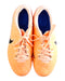 A Peach Cleats/Soccer Shoes from Nike in size 12Y for neutral. (Back View)