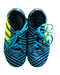 A Blue Cleats/Soccer Shoes from Adidas in size 5T for neutral. (Back View)