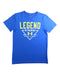 A Blue Short Sleeve T Shirts from Under Armour in size 7Y for boy. (Front View)