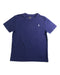 A Navy Short Sleeve T Shirts from Polo Ralph Lauren in size 7Y for boy. (Front View)