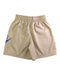 A Beige Shorts from Nike in size 8Y for boy. (Back View)
