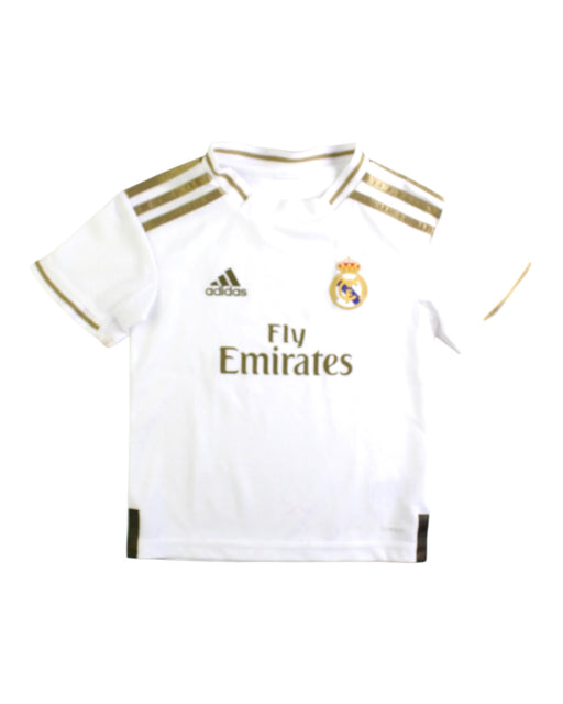 A White Active Tops from Adidas in size 4T for boy. (Front View)