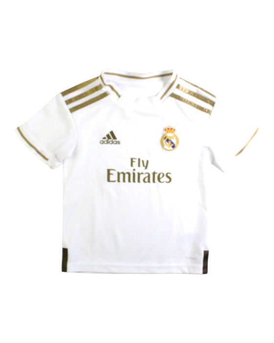 A White Active Tops from Adidas in size 4T for boy. (Front View)