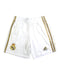 A White Active Shorts from Adidas in size 4T for boy. (Front View)