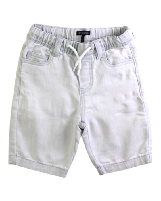 A White Shorts from IKKS in size 4T for boy. (Front View)