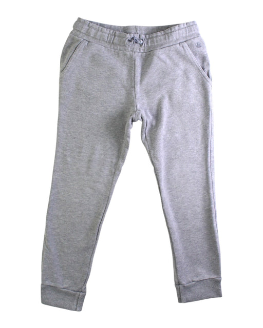 A Grey Sweatpants from Petit Bateau in size 6T for boy. (Front View)