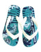 A Blue Flip Flops from Havaianas in size 5T for boy. (Back View)