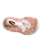 A Pink Slippers from Collegien in size 18-24M for girl. (Front View)