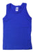 A Blue Sleeveless Shirts from Petit Bateau in size 3T for boy. (Front View)