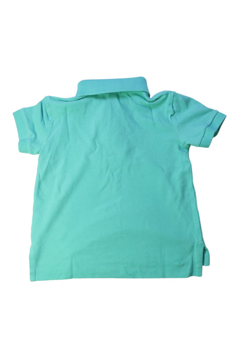 A Green Short Sleeve Polos from Polo Ralph Lauren in size 2T for boy. (Back View)