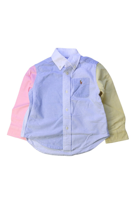 A Multicolour Long Sleeve Shirts from Ralph Lauren in size 2T for boy. (Front View)