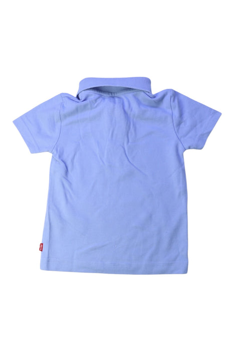 A Blue Short Sleeve Polos from Levi's in size 3T for boy. (Back View)