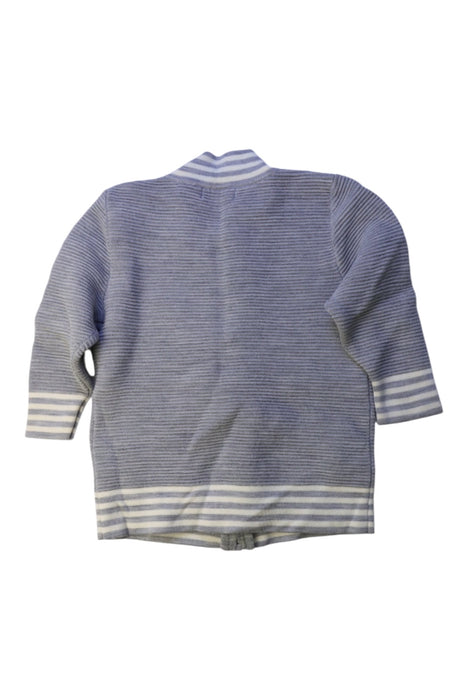 A Grey Zippered Sweatshirts from Nicholas & Bears in size 2T for boy. (Back View)