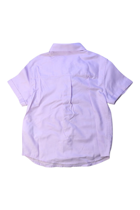 A Purple Short Sleeve Shirts from Nicholas & Bears in size 3T for boy. (Back View)