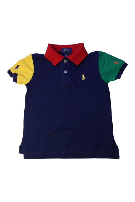 A Multicolour Short Sleeve Polos from Polo Ralph Lauren in size 3T for boy. (Front View)