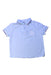 A White Short Sleeve Polos from Jacadi in size 4T for boy. (Front View)