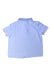 A White Short Sleeve Polos from Jacadi in size 4T for boy. (Back View)
