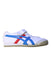 A White Sneakers from Onitsuka Tiger in size 5T for boy. (Front View)