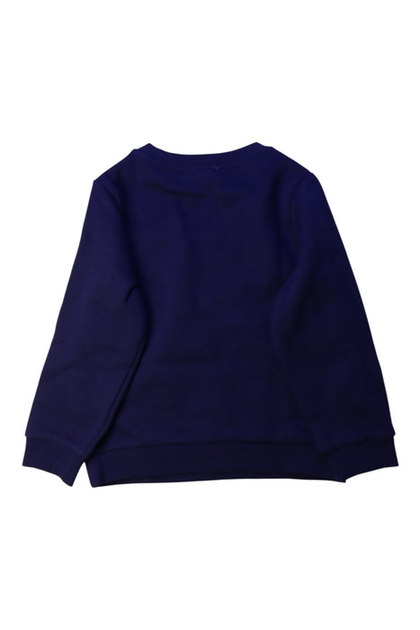 A Navy Crewneck Sweatshirts from Jacadi in size 6T for boy. (Back View)