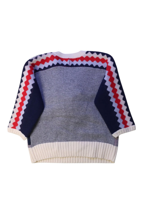 A Grey Knit Sweaters from Burberry in size 6-12M for boy. (Back View)