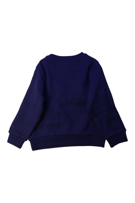 A Navy Crewneck Sweatshirts from Jacadi in size 4T for boy. (Back View)