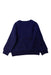 A Navy Crewneck Sweatshirts from Jacadi in size 4T for boy. (Back View)
