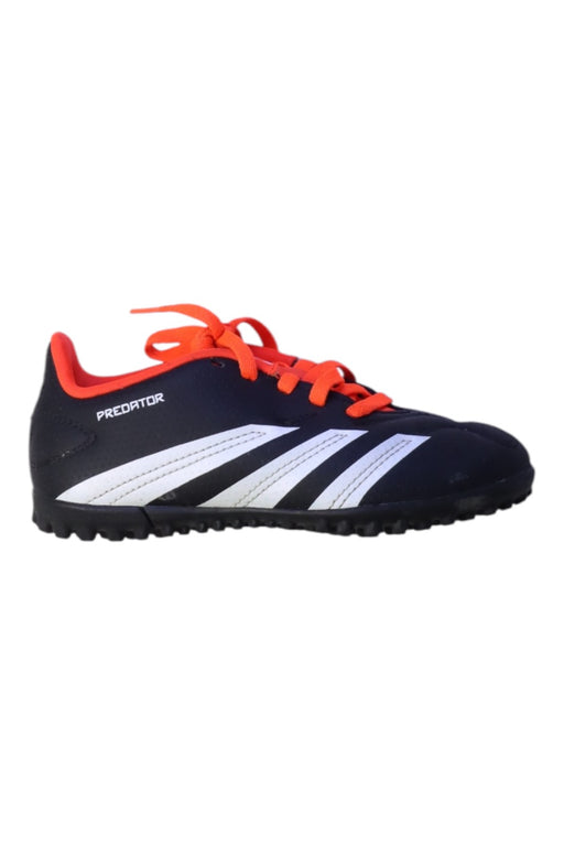 A Navy Cleats/Soccer Shoes from Adidas in size 6T for boy. (Front View)