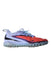 A Red Cleats/Soccer Shoes from Nike in size 10Y for boy. (Front View)