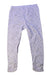 A White Leggings from Miki House in size 2T for girl. (Back View)