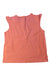A Orange Sleeveless Tops from Sergent Major in size 3T for girl. (Back View)