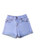 A Blue Shorts from Seed in size 4T for girl. (Front View)