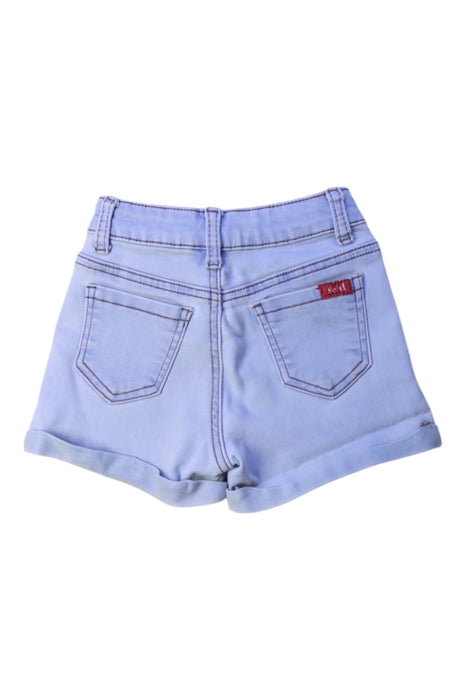 A Blue Shorts from Seed in size 4T for girl. (Back View)