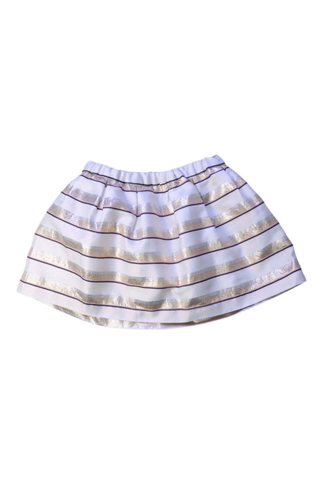 A White Short Skirts from Seed in size 4T for girl. (Back View)