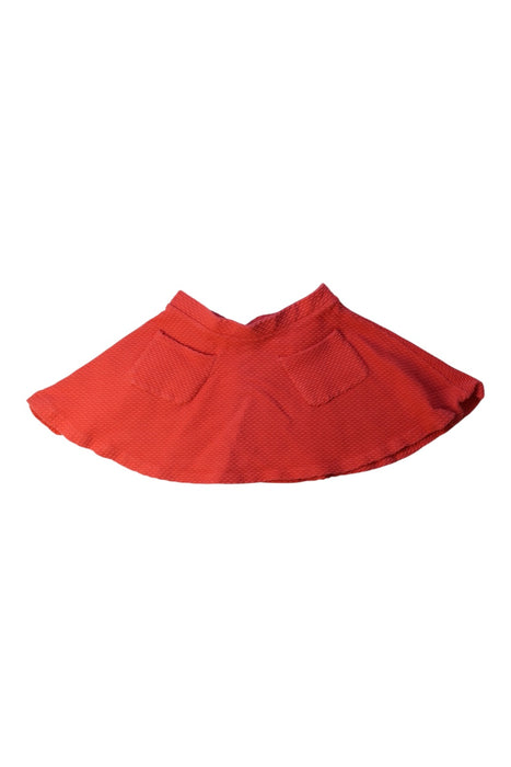A Red Short Skirts from COS in size 2T for girl. (Front View)