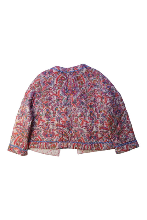 A Multicolour Puffer/Quilted Coats & Outerwear from Monsoon in size 4T for girl. (Back View)