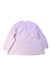 A White Long Sleeve Tops from Bout'Chou in size 3T for girl. (Back View)