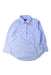A Blue Long Sleeve Shirts from Vineyard Vines in size 4T for girl. (Front View)