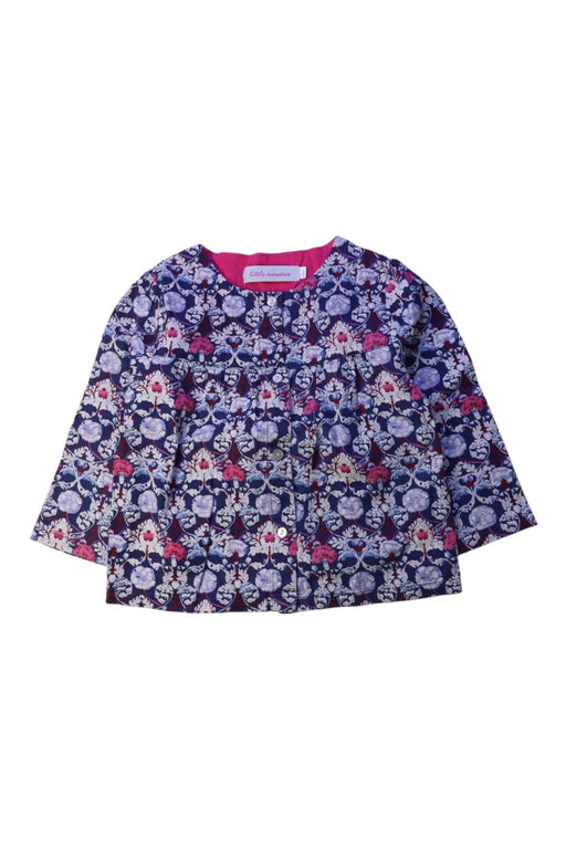 A Multicolour Long Sleeve Tops from Little Mercerie in size 4T for girl. (Front View)