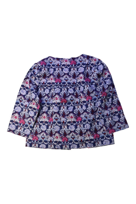 A Multicolour Long Sleeve Tops from Little Mercerie in size 4T for girl. (Back View)
