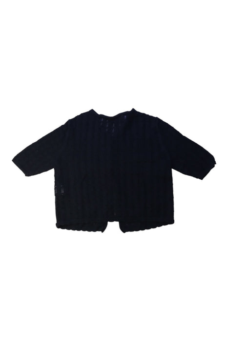A Black Cardigans from Bonpoint in size 4T for girl. (Back View)