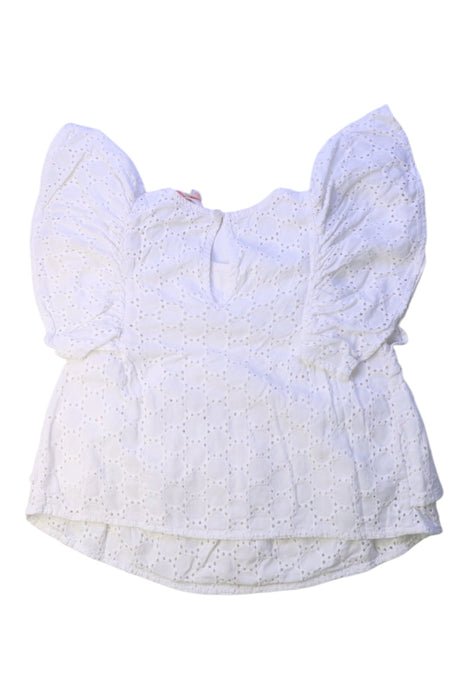 A White Sleeveless Tops from Country Road in size 3T for girl. (Back View)