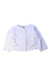 A White Cardigans from Bonton in size 4T for girl. (Front View)