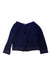 A Navy Cardigans from Jacadi in size 18-24M for girl. (Front View)